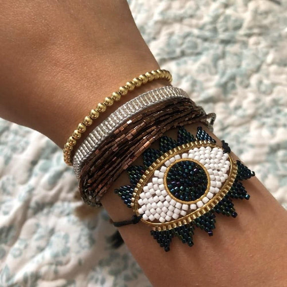 Go2boho Evil Eye Bracelet Women MIYUKI Turkish Lucky Eye Bracelets Pulseras Mujer 2020 New Femme Jewelry Delicas Bileklik Gift