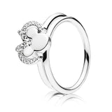 Real 925 sterling silver 2020 New style Mickey Minnie Dangle Charm New Year Fit pandora bracelet Fine pendant DIY jewelry