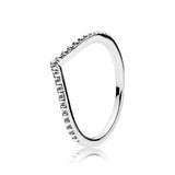 16 Style 1 Pcs Women 925 Sterling Silver Heart Crown Bowknot Rings Jewelry for Women