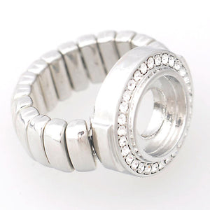 Personalized ring High quality rhodium plating diy ring Fits our jewelpops,sold of ring only