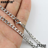 Cuba chain stainless steel necklace 3mm-15mm NK Figaro chain fashion Jewelry man male necklace chains 5pcs-100pcs