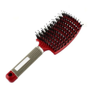 5 Color Women Hair Scalp Massage Comb Bristle Nylon Hairbrush Wet Curly Detangle Hair Brush for Salon Hairdressing Styling Tools