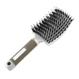 5 Color Women Hair Scalp Massage Comb Bristle Nylon Hairbrush Wet Curly Detangle Hair Brush for Salon Hairdressing Styling Tools