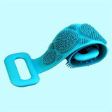 Magic Silicone Brushes Bath Towels Rubbing Back Mud Peeling Body Massage Shower Extended Scrubber Skin Clean Shower Brushes